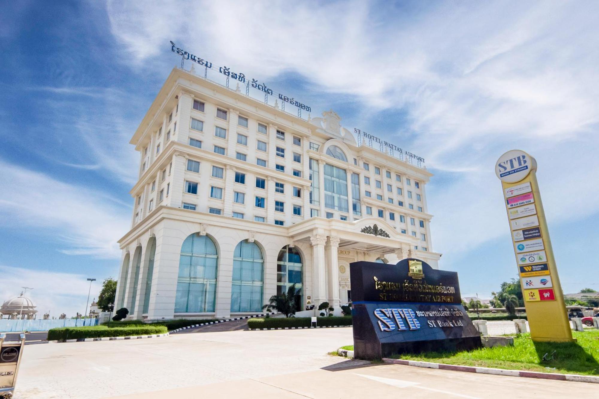 St Hotel Wattay Airport Vientiane Exteriér fotografie
