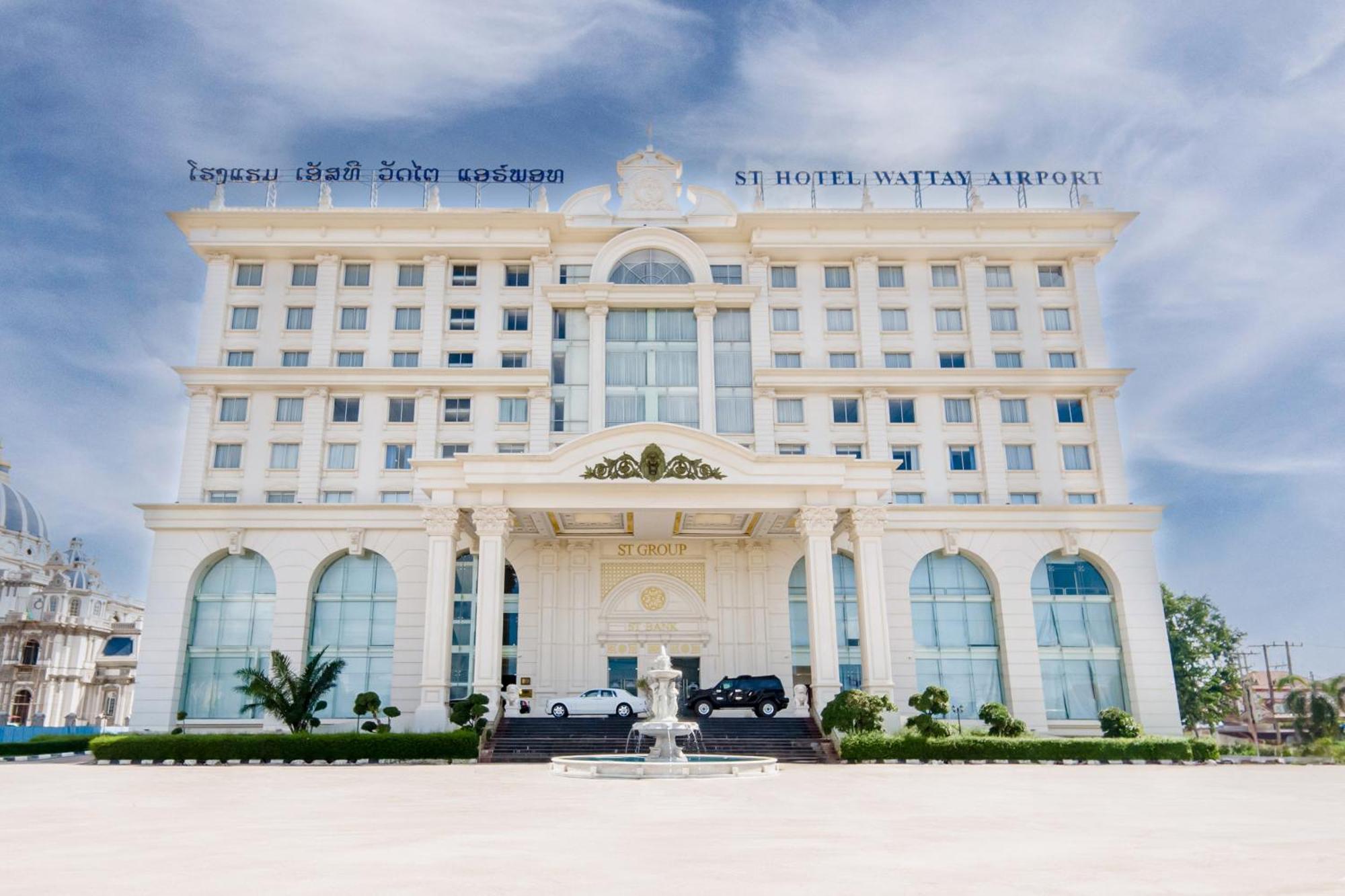 St Hotel Wattay Airport Vientiane Exteriér fotografie